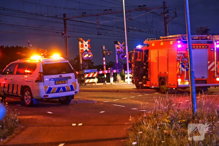 Geen treinverkeer door aanrijding