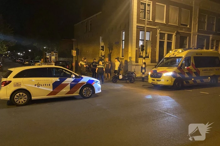 Scooterrijder onderuit na uitwijkmanoeuvre
