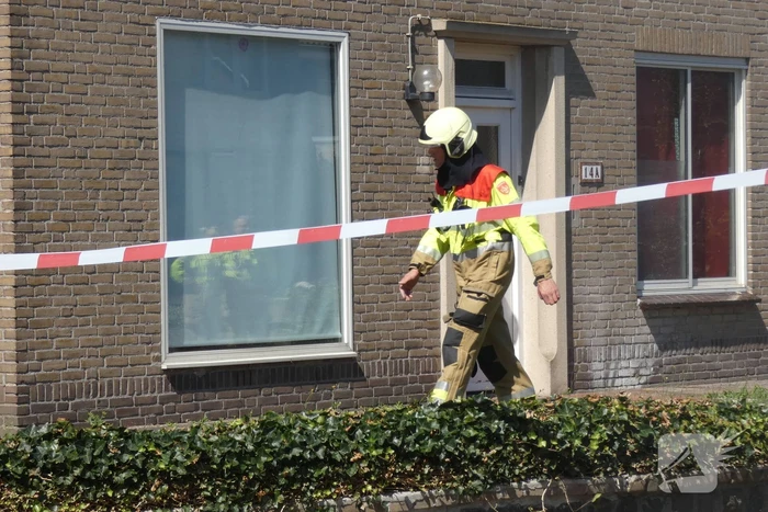 Gaslucht bij werkzaamheden gasgebouw
