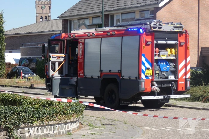 Gaslucht bij werkzaamheden gasgebouw
