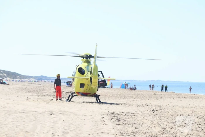 Traumahelikopter ingezet bij incident op strand