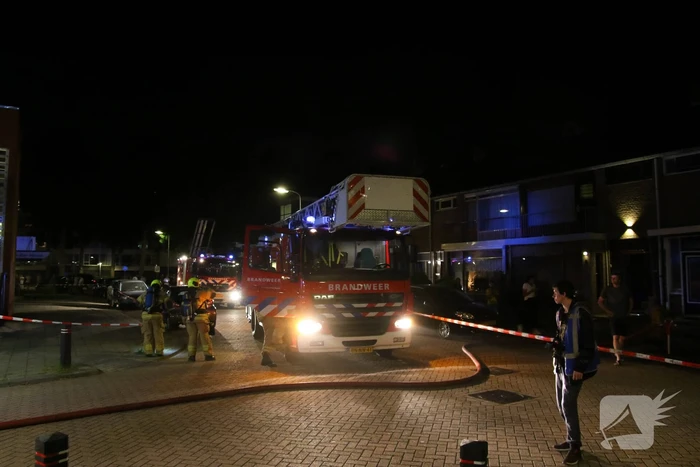 Veel rook bij brand in winkel