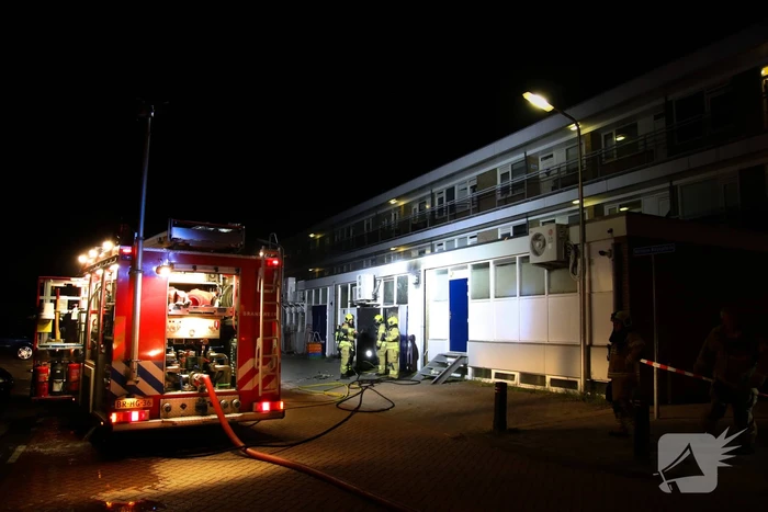 Veel rook bij brand in winkel