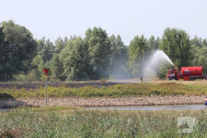 Grote natuurbrand gaat gepaard met veel rook