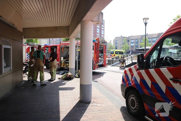 Grote brand Domino's Pizza