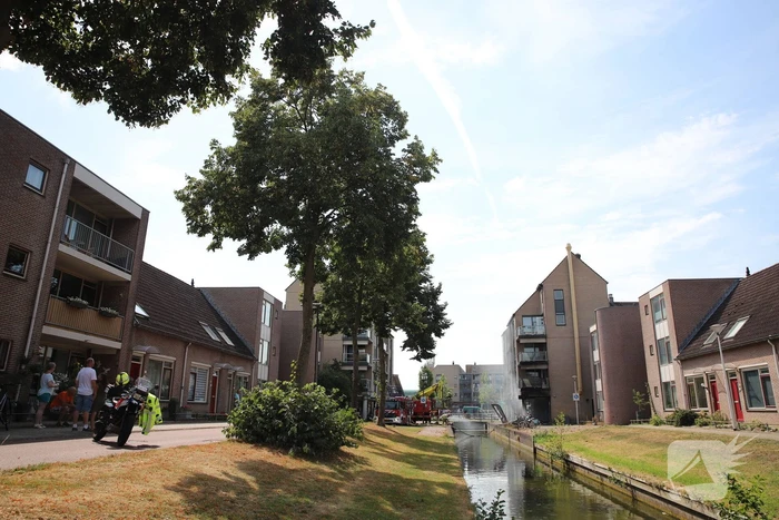 Grote brand Domino's Pizza