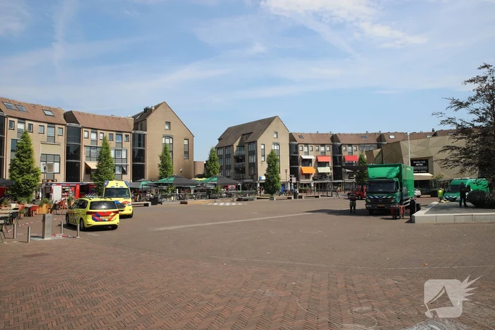 Grote brand Domino's Pizza