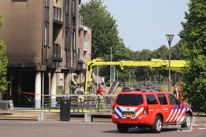 Grote brand Domino's Pizza