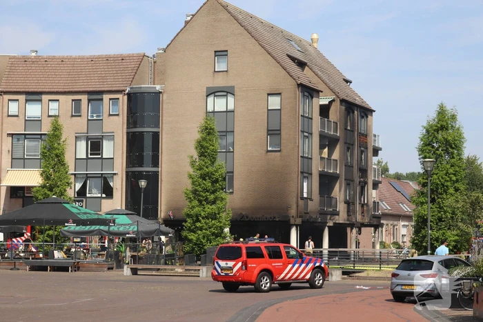 Grote brand Domino's Pizza