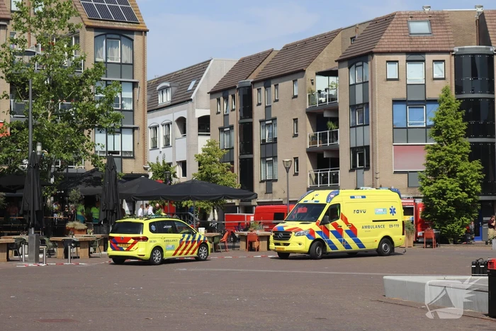 Grote brand Domino's Pizza
