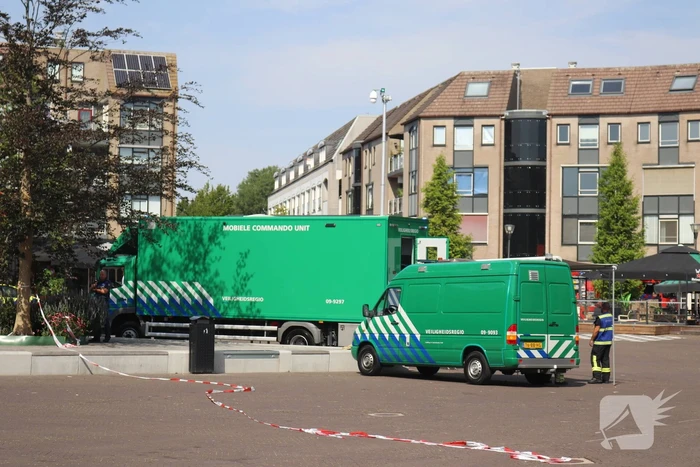 Grote brand Domino's Pizza