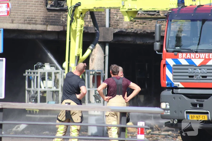 Grote brand Domino's Pizza