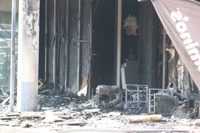 Grote brand Domino's Pizza