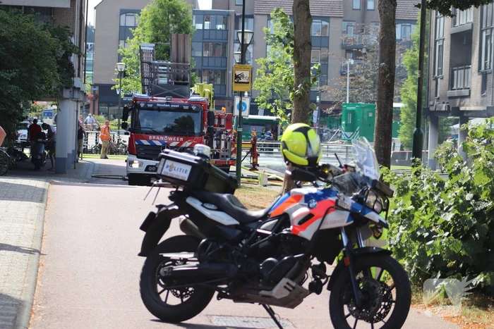 Grote brand Domino's Pizza