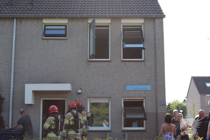 Woning geventileerd na brand in keuken