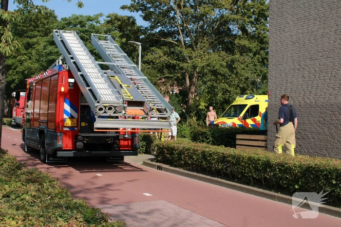 Woning geventileerd na brand in keuken