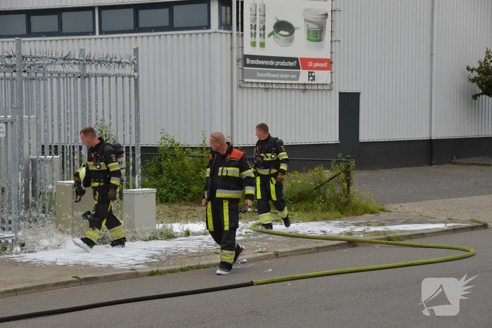 Brand in zendmast