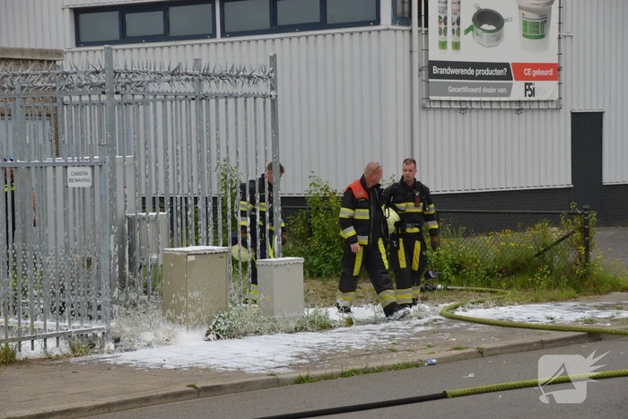 Brand in zendmast