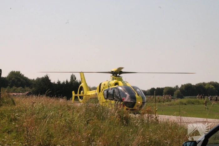 Traumahelikopter ingezet voor incident met kindje