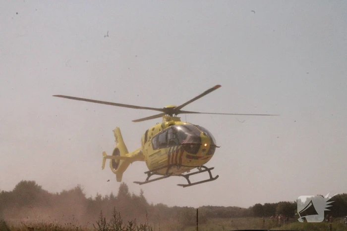 Traumahelikopter ingezet voor incident met kindje
