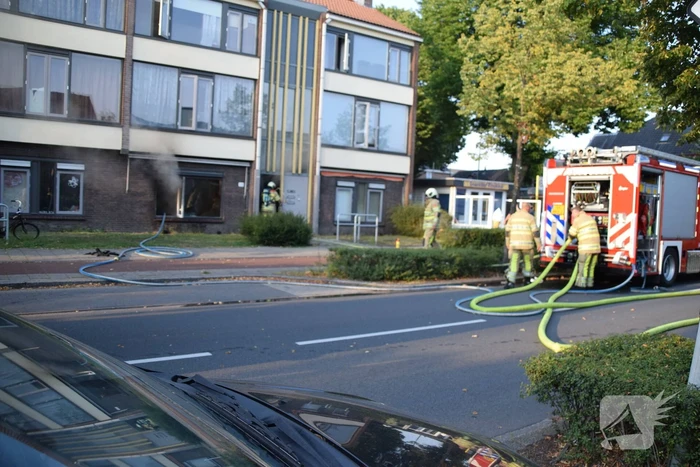 Brand in woning