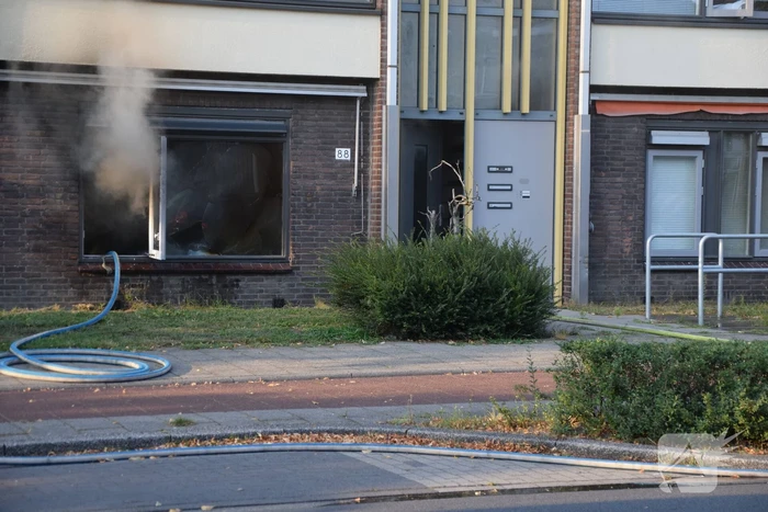 Brand in woning
