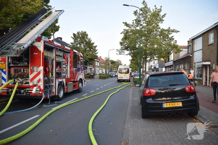 Brand in woning