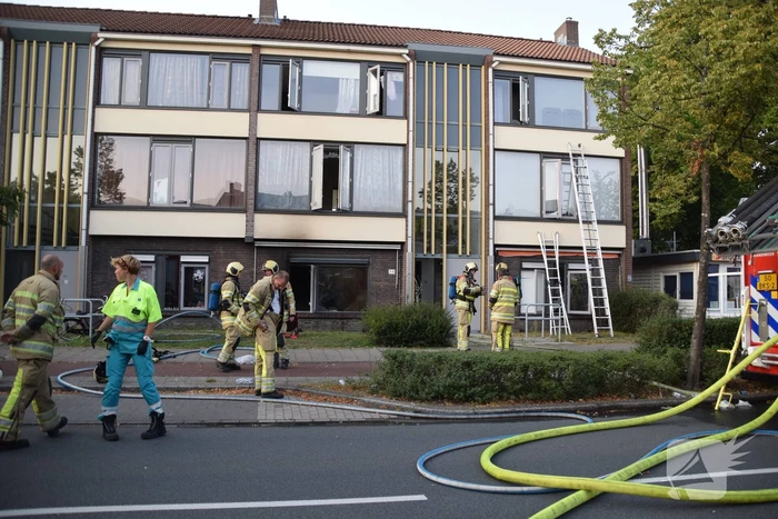 Brand in woning
