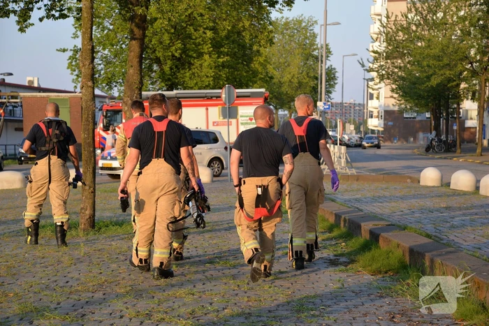 Hulpdiensten massaal ter plaatse voor persoon te water
