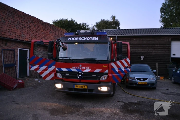 Brandweer redt opnieuw paard uit sloot