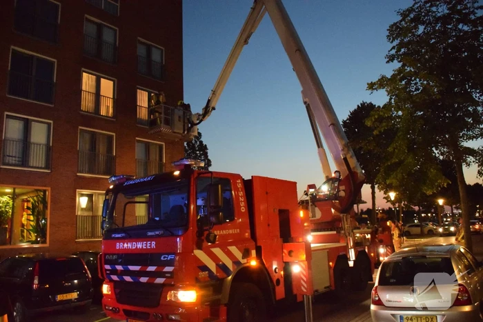 Smeulende sigaret zorgt voor brandweer inzet
