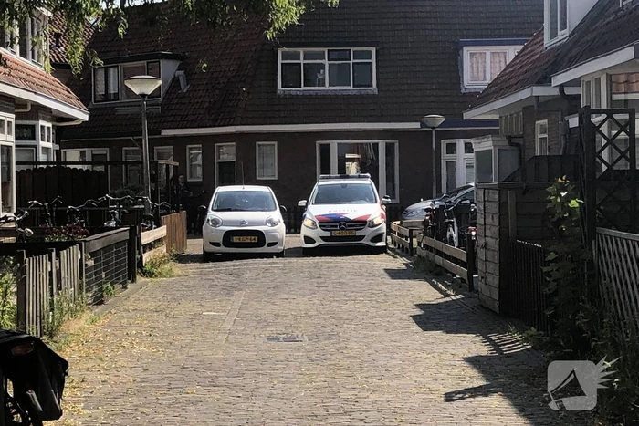Alerte buurtbewoners reageren op brandalarm