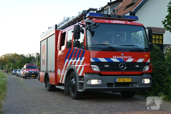 Lek in gasleiding in woning