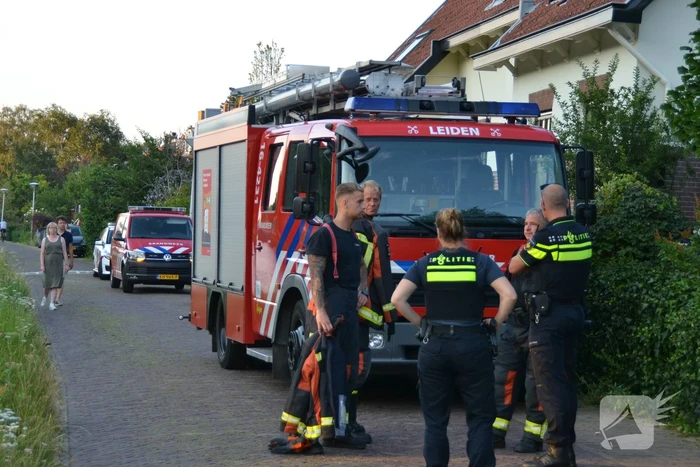 Lek in gasleiding in woning