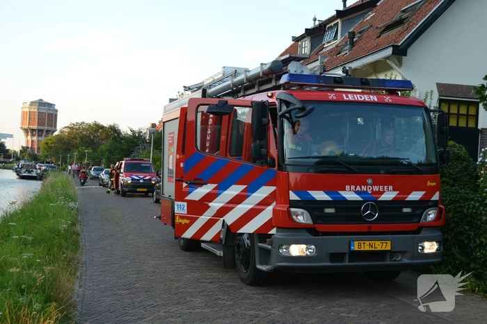 Lek in gasleiding in woning