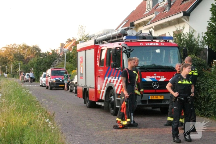 Lek in gasleiding in woning