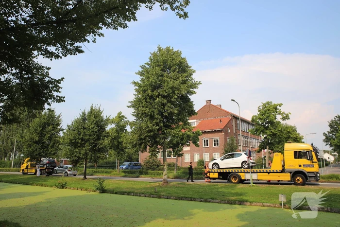 Meerdere voertuigen betrokken bij kop-staartbotsing