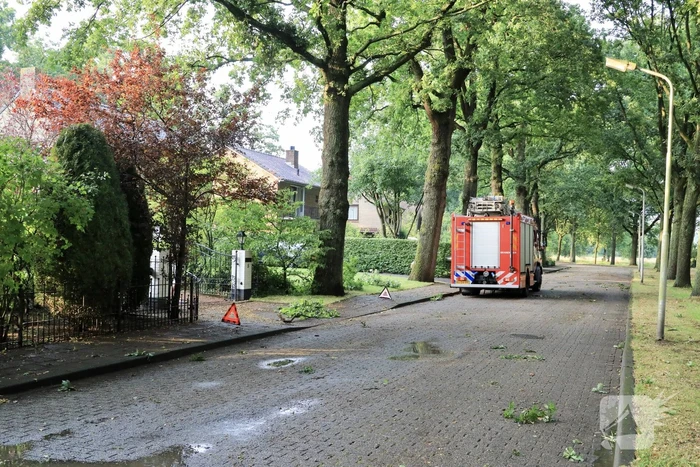 Amersfoort geteisterd door schades na hoosbuien