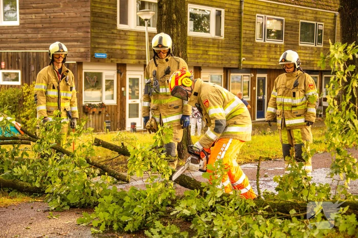 Amersfoort geteisterd door schades na hoosbuien