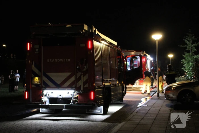 Veel rook bij brand in woning