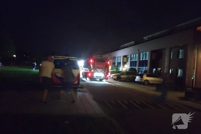Veel rook bij brand in woning