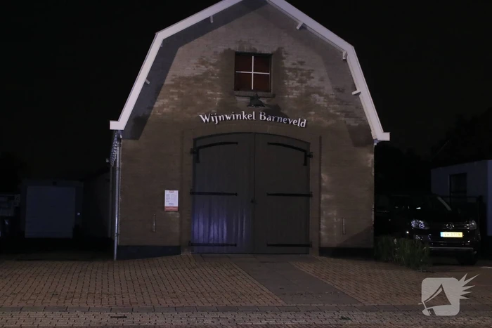 Brand in wijnwinkel Barneveld