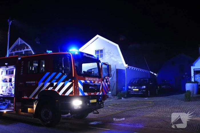 Brand in wijnwinkel Barneveld
