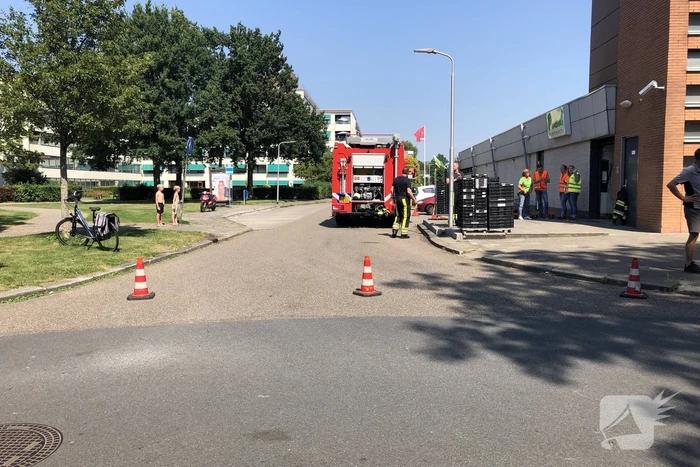 Onderzoek naar gaslucht in Poiesz-supermarkt