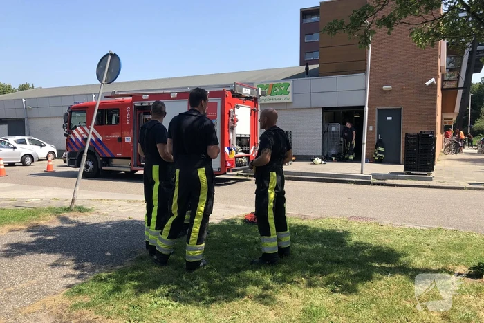 Onderzoek naar gaslucht in Poiesz-supermarkt