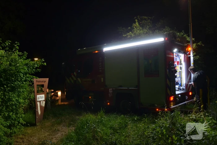 Speelhut in brand