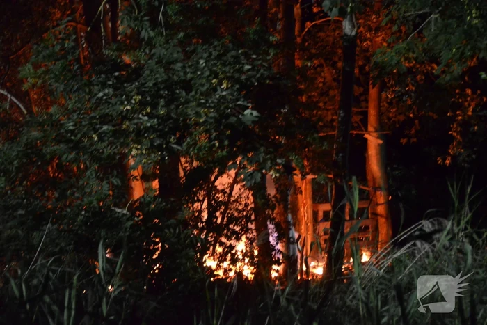 Speelhut in brand