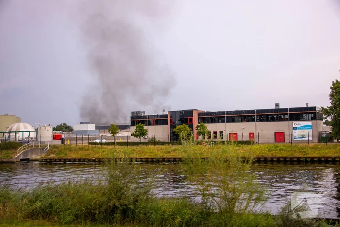 Grote brand bij Hartog Containers