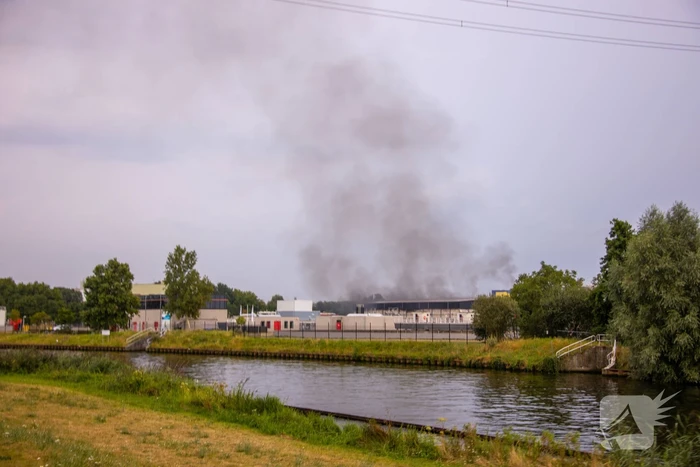 Grote brand bij Hartog Containers