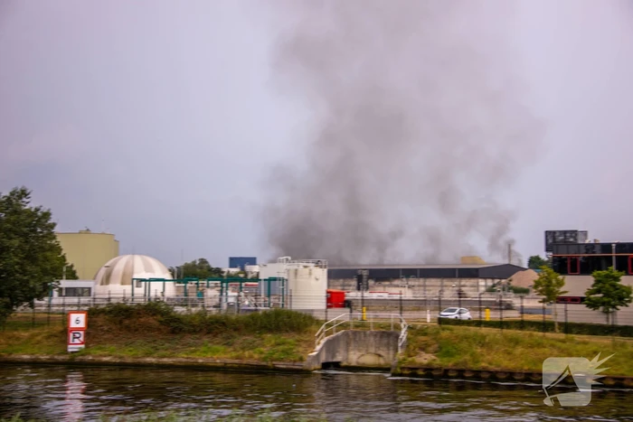Grote brand bij Hartog Containers